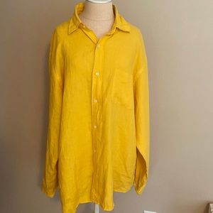 Henry Cotton’s Linen Button Down